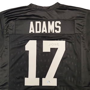 Las Vegas Raiders Davante Adams Autographed Black Jersey