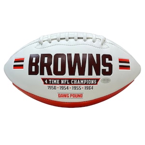 Cleveland Browns 75th Anniversary Limited Edition Exclusive Football