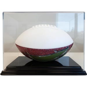 Acrylic Football Display Case | Regulation Size, UV Protection image 1