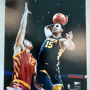 Foto sin firmar de Keegan Murray de los Iowa Hawkeyes imagen 1