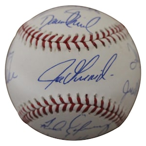 1993 Colorado Rockies Team Signed Baseball: Bichette, Galarraga, Girardi (JSA COA)