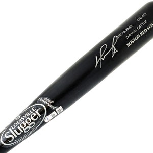 David Ortiz Boston Red Sox Autographed Black Louisville Slugger Player Model C243 Baseball Bat