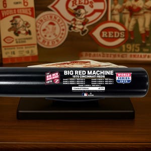 Cincinnati Reds 50th Anniversary 1975 Big Red Machine Limited Edition of 175 Bat