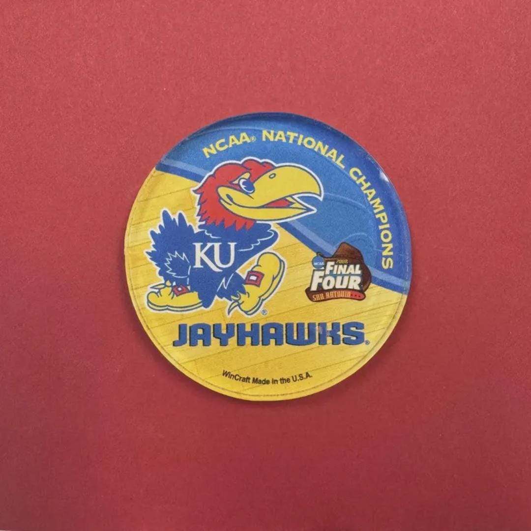 KU Jayhawks 2008 NCAA National Champions Final Four Commemorative