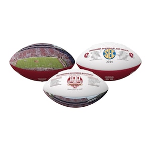 Oklahoma Sooners 100th Anniversary & SEC Exclusive Limited Edition Football