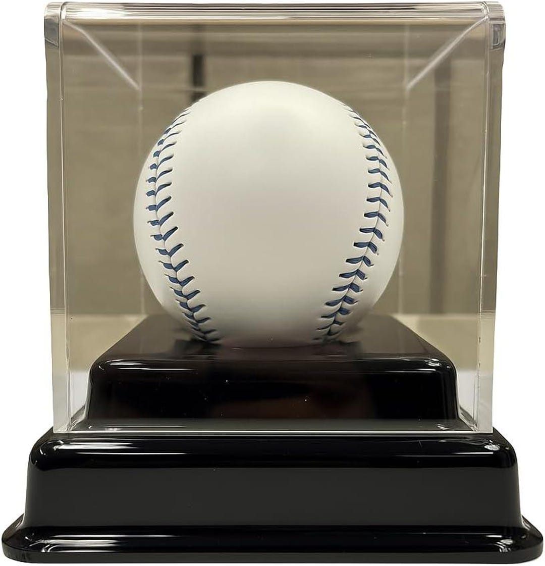 UV Protected Baseball Display Case | Acrylic Autograph Ball Holder ...