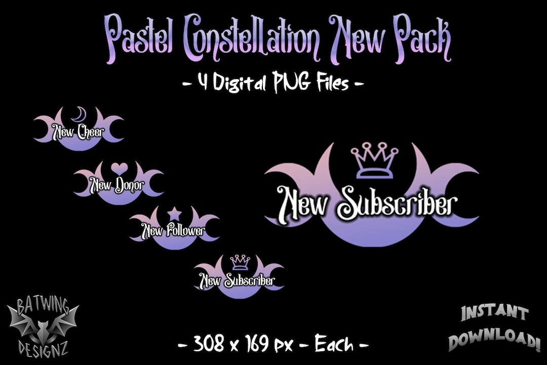 Pastel Twitch Indicator Bars 4 Pack - Etsy