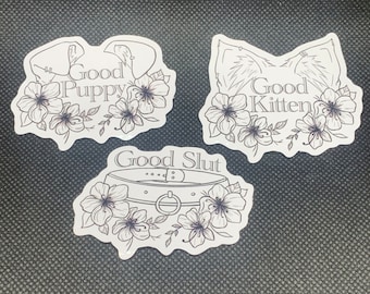 Good Blank Horny Stickers