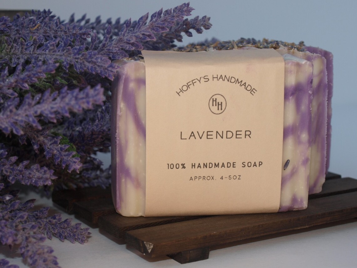 Lavender Handmade Soap Etsy