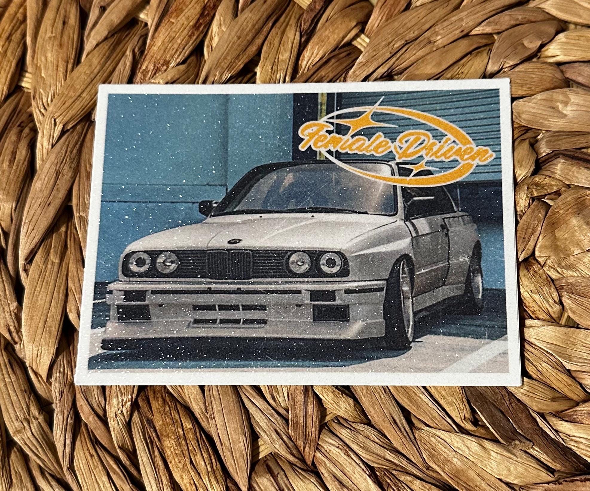 BMW E36 & E30 Femaledriven Stickers - Etsy