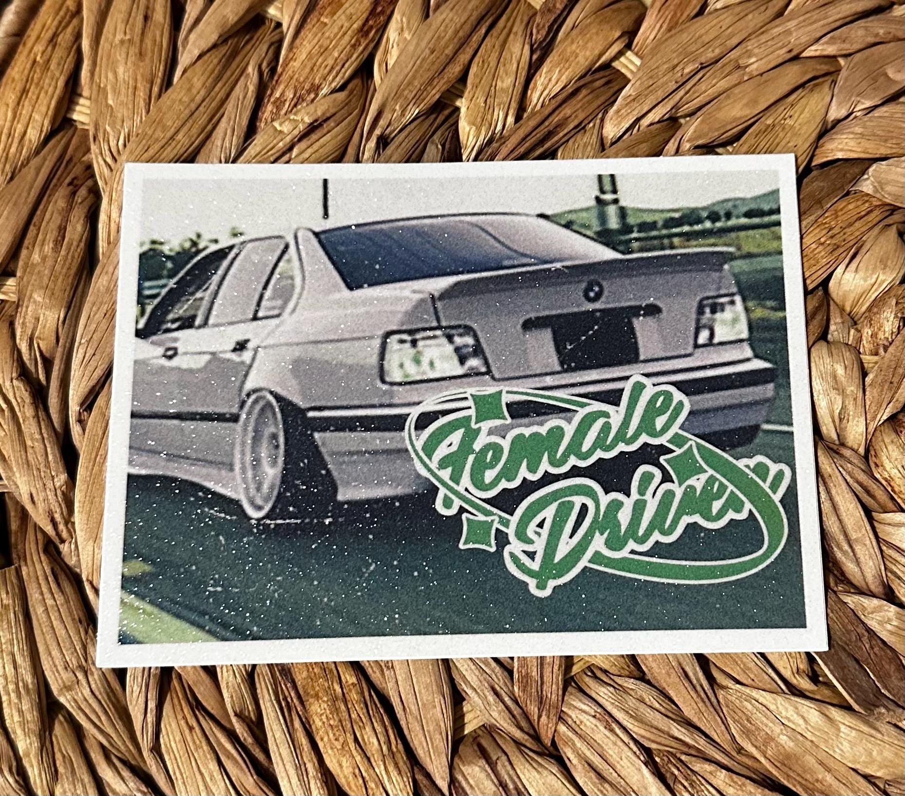 BMW E36 & E30 Femaledriven Stickers - Etsy