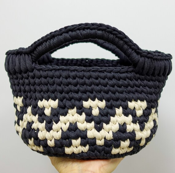 Bucket Bag Crochet Bag Bucket Bag Crochet Bucket Bag Mini Etsy