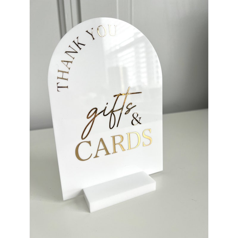 Arched Acrylic Sign - Etsy