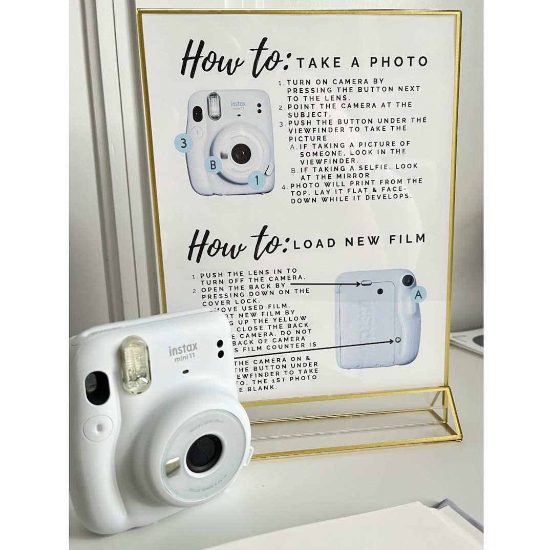 how to use polaroid camera instax mini 11