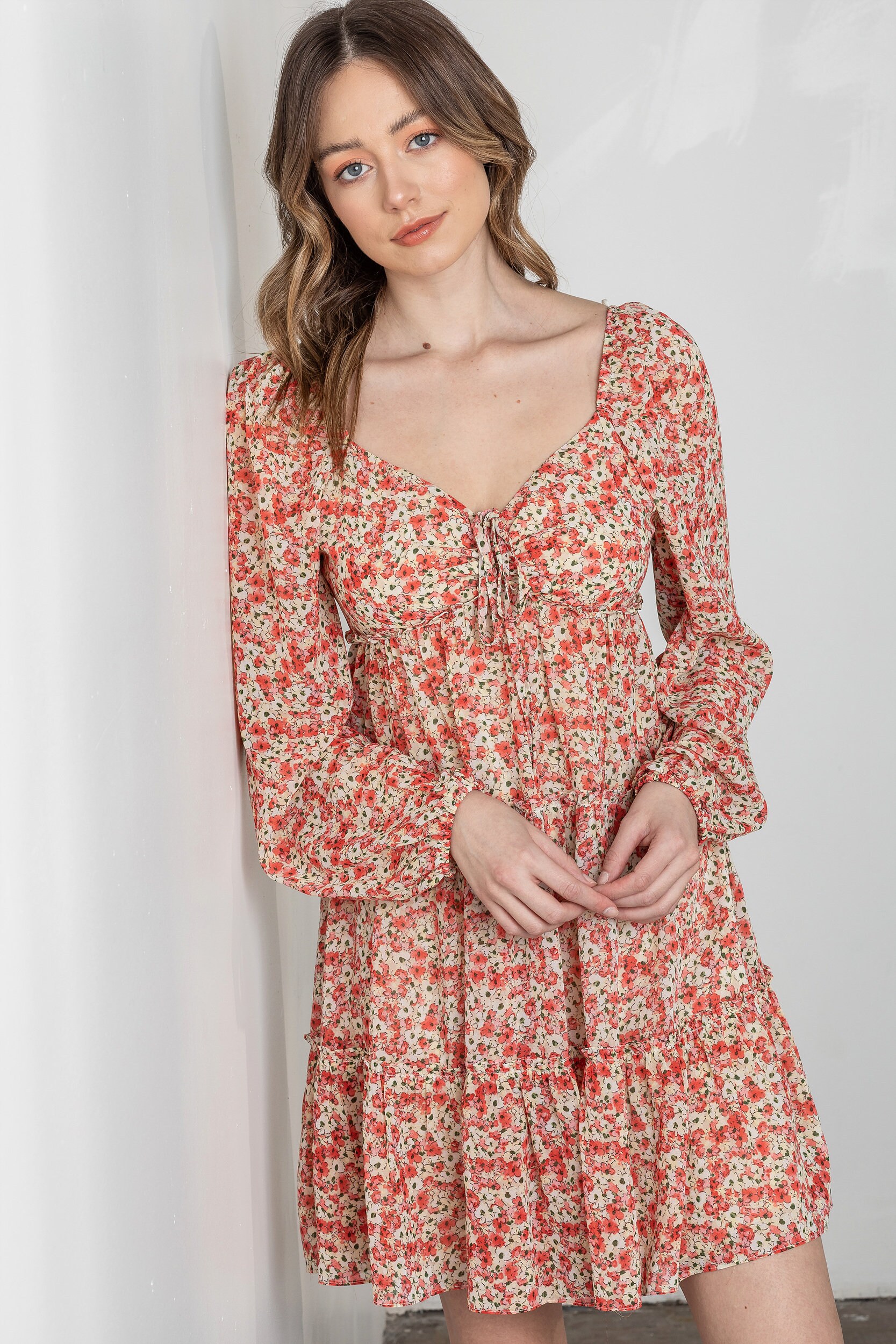 Charlotte Ditsy Floral Dress main image 1