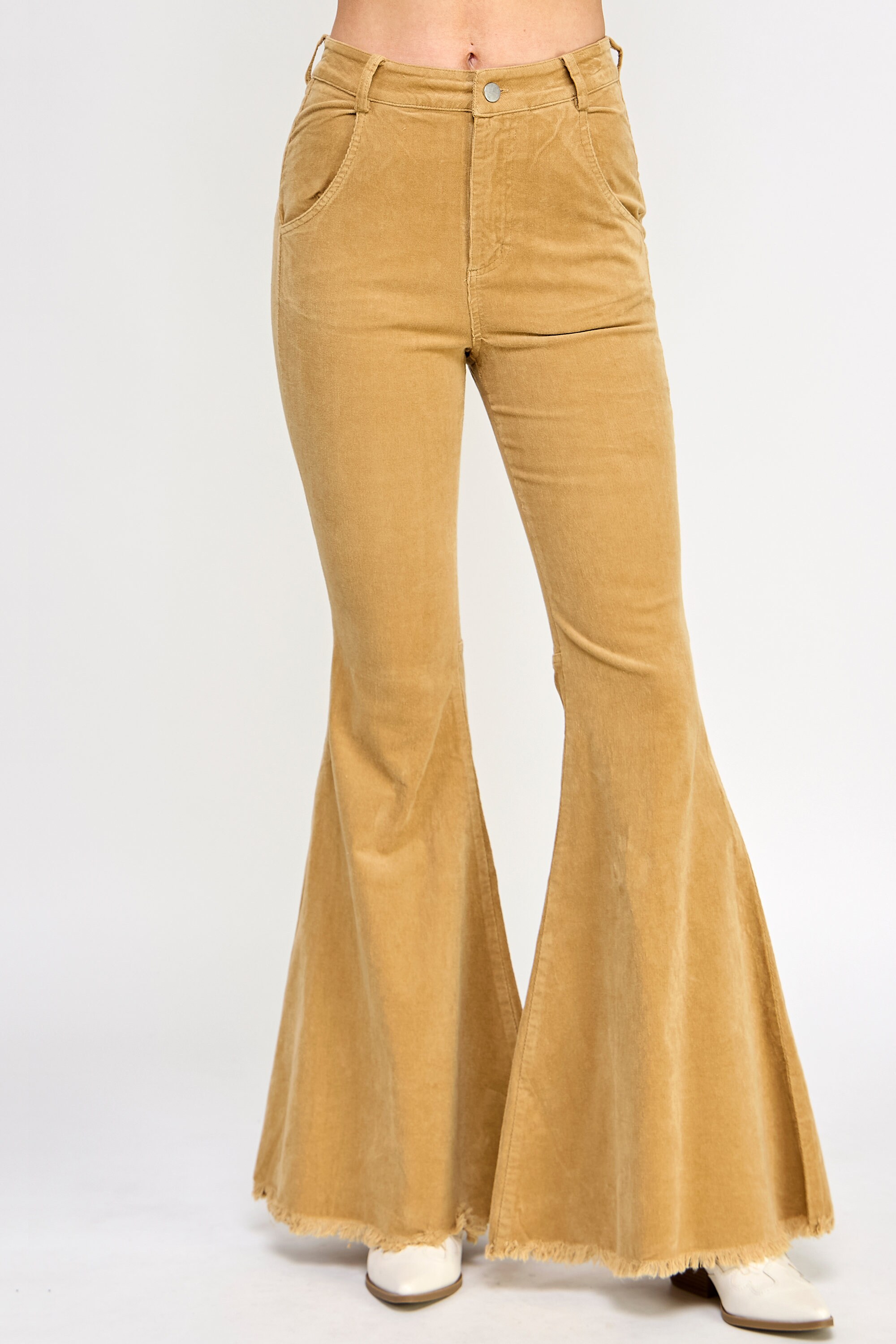 Corduroy Fit & Flare Pant