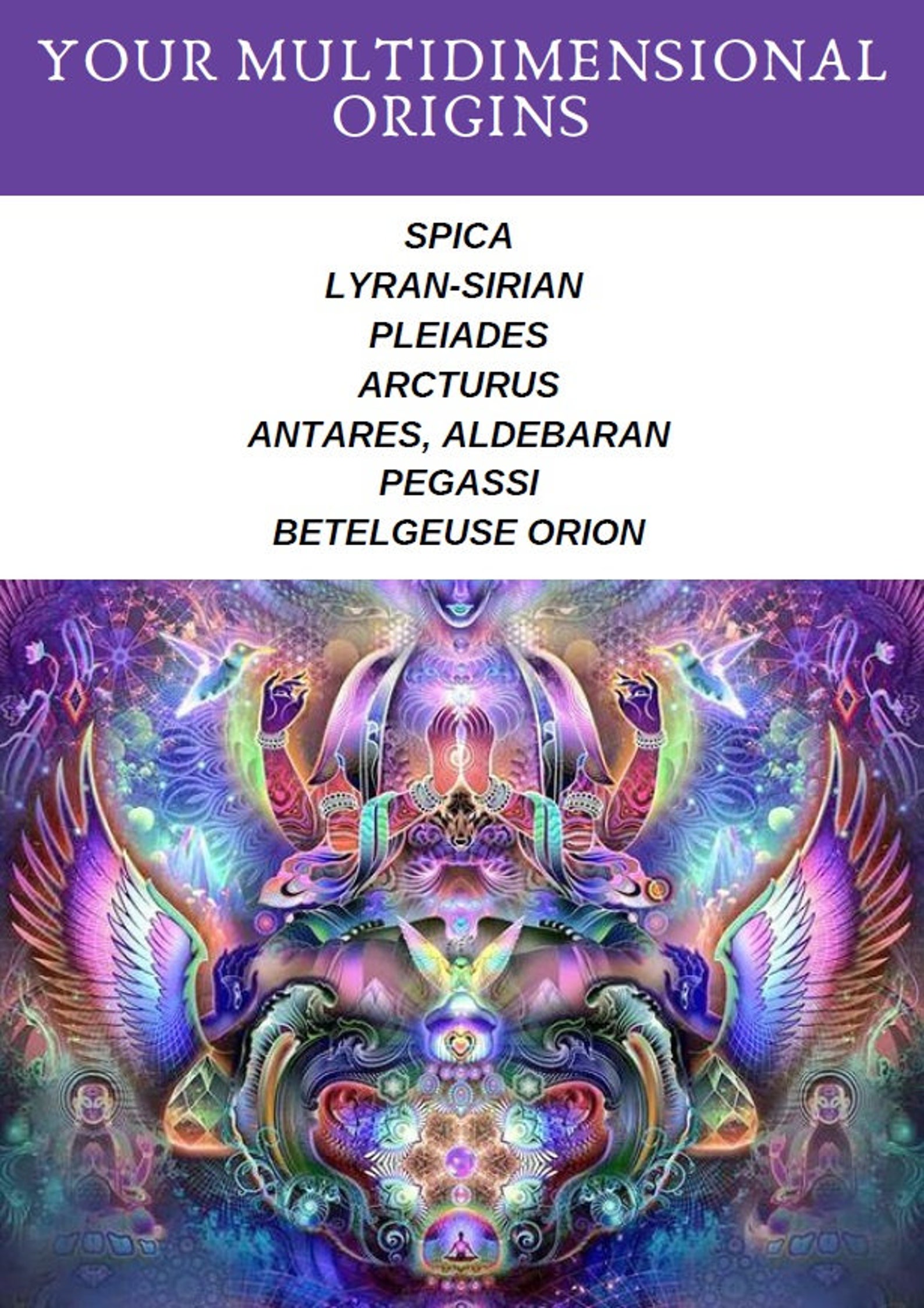 Andromedan Starseed Birthmarkcareer Detail