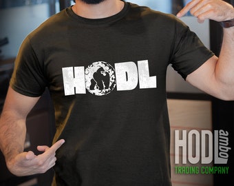 HODL Ape Moon T-Shirt | Apes Together Strong Shirt | AMC GME Meme Stock Ape Reddit Wall Street Bets Tee