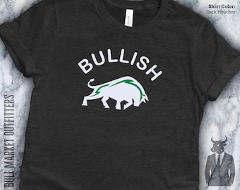 Bullish Stock Trader T-Shirt: Crypto Bull Market Tee