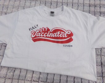 Camiseta totalmente vacccinada