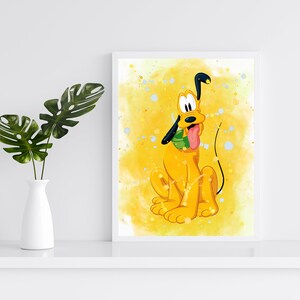 Mickey and Friends Printable Set of 6, Wall Decor, Mickey Mouse Printed ...