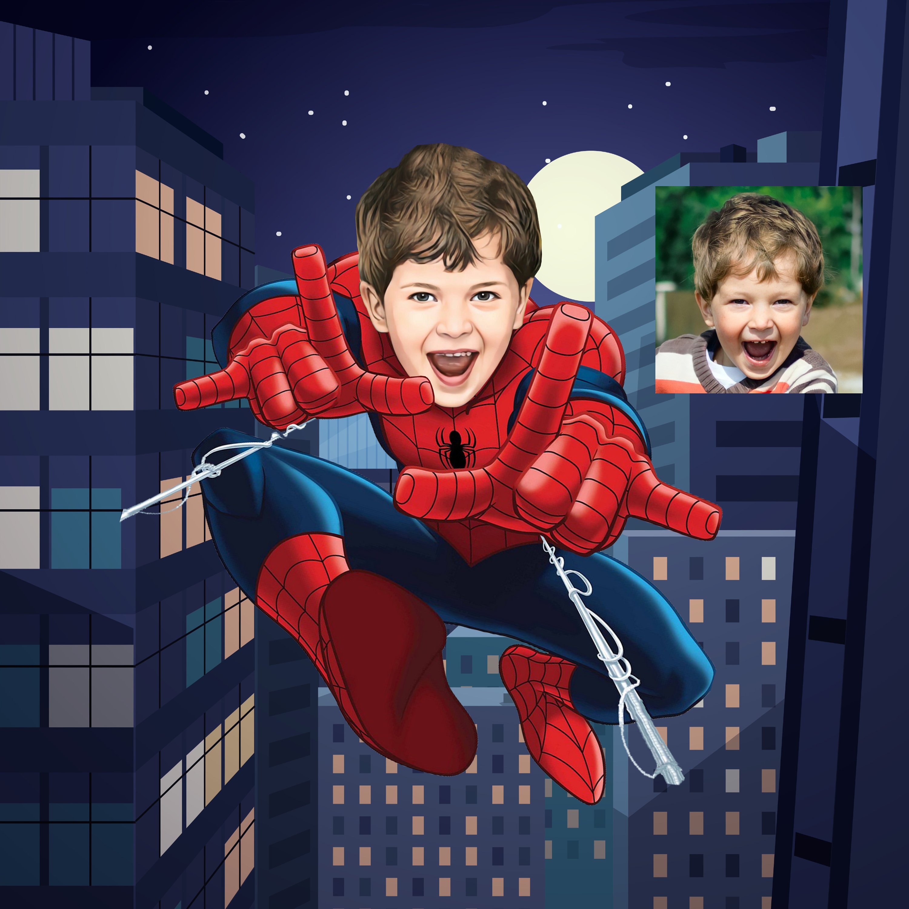 Spiderman Costume for Kids 