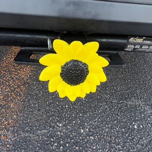 Spring Sunflower Festive Car Hitch Cover