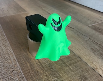 Capa para engate de reboque Ghost Boogie Life – Estilo assustador para seu passeio!