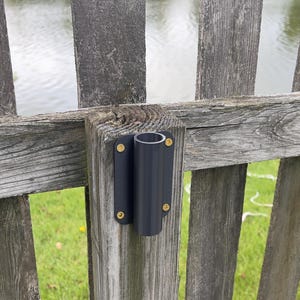Garden light fence post holder 4 pack