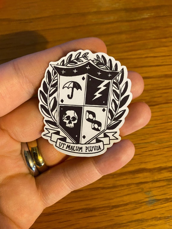 The Umbrella Academy Crest Sticker Etsy
