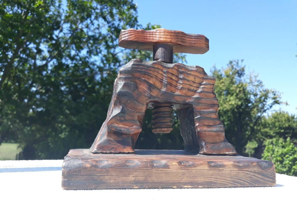 Craquelin de Noix Vintage, Design Rustique Unique, Excellent Cadeau Saison