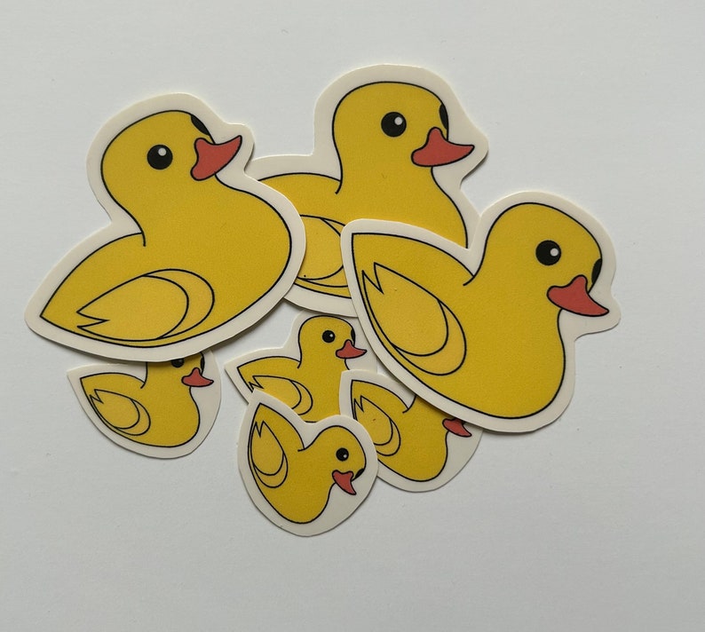 Rubber Duck Stickers - Etsy