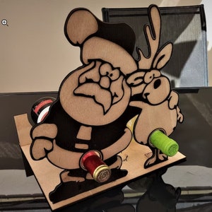 Bottle holder | MEGA BUNDLE | funny, easter, halloween, christmas, dxf, svg, ai ,Lightburn plans