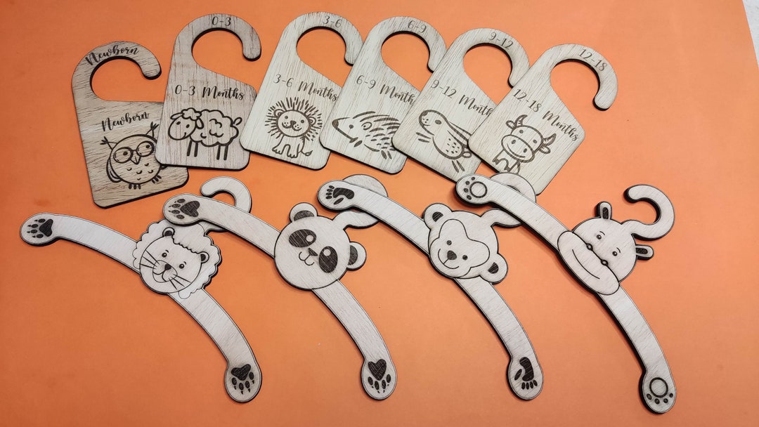 SVG, Nursery Organization, Baby Closet Dividers & Hangers BUNDLE