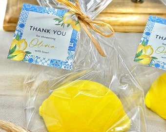 Lemon Soap Bridal Shower Favors Lemon Baby Shower Decor Boy Girl, LEMON ...