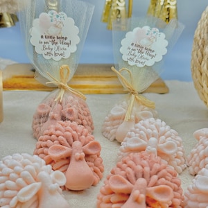 Sheep Soap Baby Shower Favors: Farm Animal Birthday Party Gifts