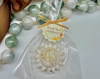 HONEY OATMEAL Sun Soap, First Trip Around Birthday, Here Comes Baby Shower, Youre My Sunshine Party Decor, Boho Party Favors. Ray of Sun