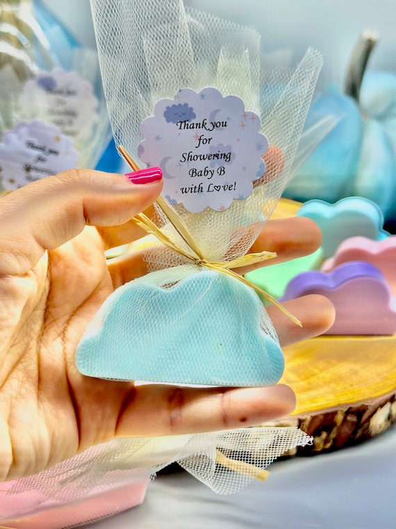 Favor Boxes Candy Baby Shower Goodie Bag Fillers Cloud Soaps Baby