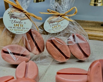Coffee Bean Soap Favors, Thanks A Latte party gifts, A baby Brewing Favors, Wedding Gift For Guests, Scented Coffee Lover, Love is Brewing