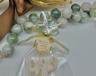 HONEY BEE  Beige Cactus Soap Favors Cactus Soap Favors Mexican Fiesta Party Favor Wedding Bridal Shower Baby Shower Girl Boy Birthday Gift