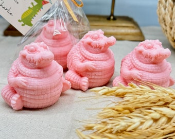 Alligator Soap Favors: Organic Goat Milk, Crocodile Baby Shower