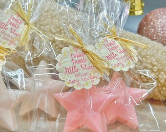 Elegance Star Soaps Favors, The Moon and Back Bridal Shower Gifts for Guests in Bulk, Star Birthday Party, Twinkle Little Star Baby Shower