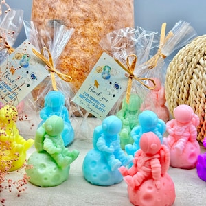 3D Astronaut Soap Favors: Space Party Decor