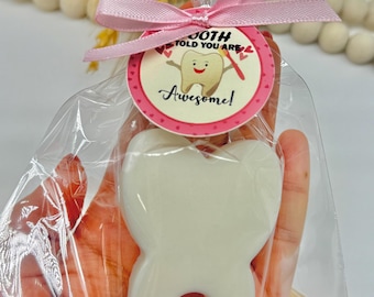Tooth Soap Favors: Handmade Goat Milk Dental Gifts