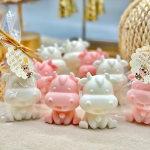 Cow Soap Baby Shower Favors: Farm Theme Goat Milk Soap
