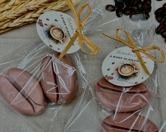 Coffee Bean Soap Favors, Thanks A Latte party gifts, A baby Brewing Favors, Wedding Gift For Guests, Scented Coffee Lover, Love is Brewing