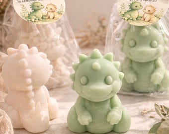 Dinosaur Soap Favors for Baby Shower, Dino Birthday Party Favors, Baby Shower Favors for Guests, Cute Dinosaur Soap, Handmade Party Favor