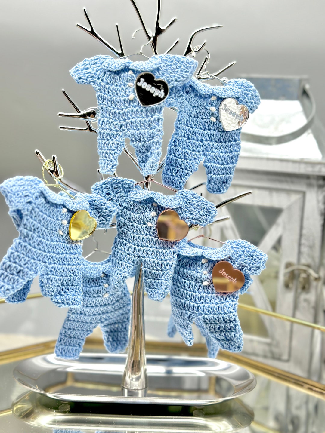 Baby Shower Favors Boy, Crochet Gift for Guests in Bulk, Baby Shower