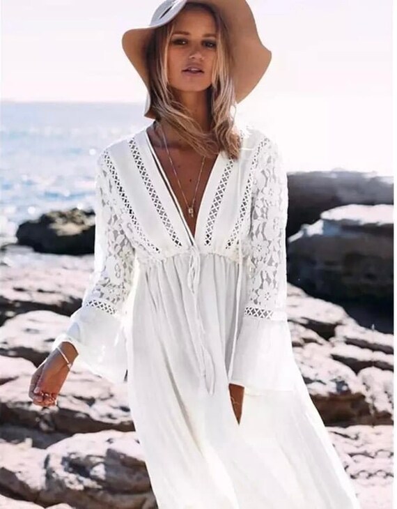 boho beach tunic