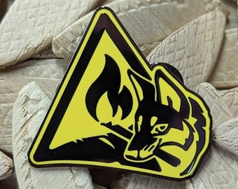 FLAMMABLE Enamel Pin